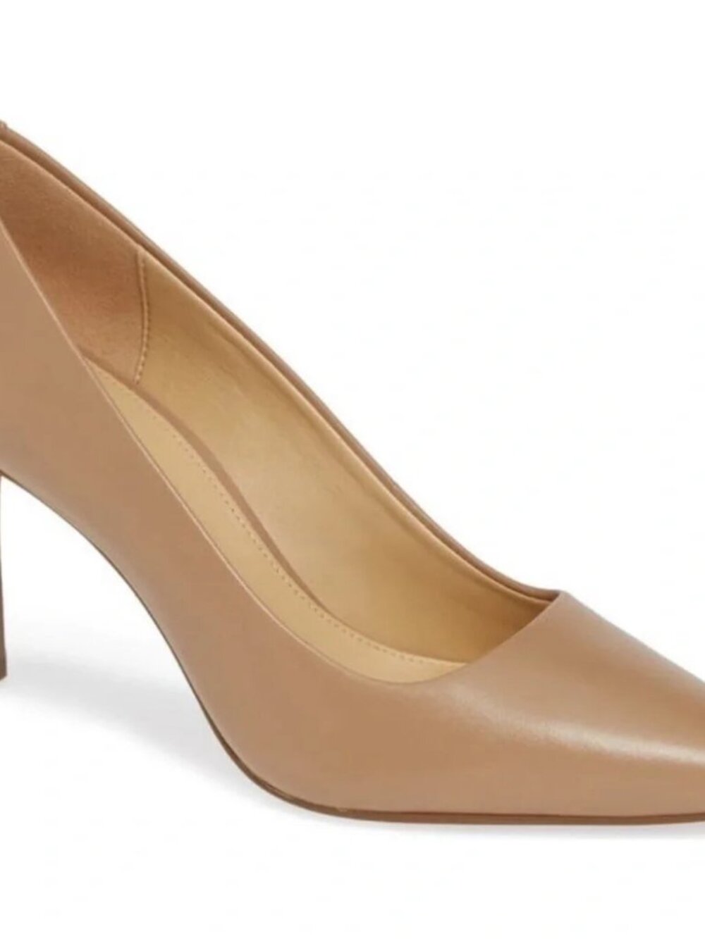 Michael Kors Dorothy Flex Leather Pump DK Khaki